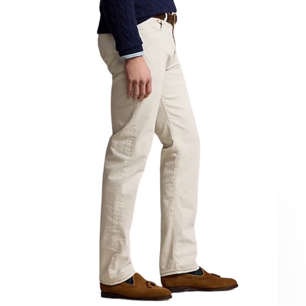 Polo Ralph Lauren Varick Slim Straight Stretch Jean Stone Stretch 33 x 32 Nwt - Picture 5 of 11